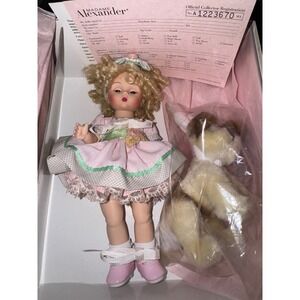MIB Madame Alexander's dangers first Easter‎ doll/dog set #45430
